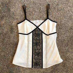 Loft Dressy, Beaded Camisole Top, Size 2